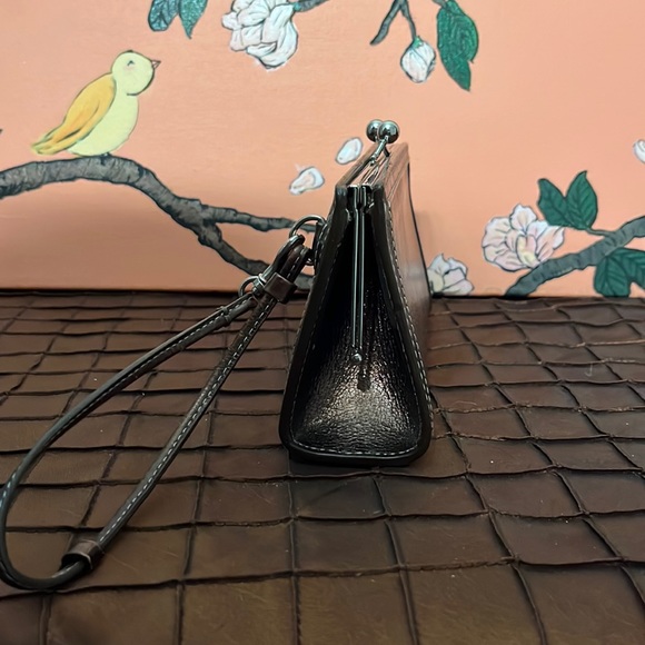 Pelle Studio bronze leather mini clutch wristlet - Picture 9 of 15